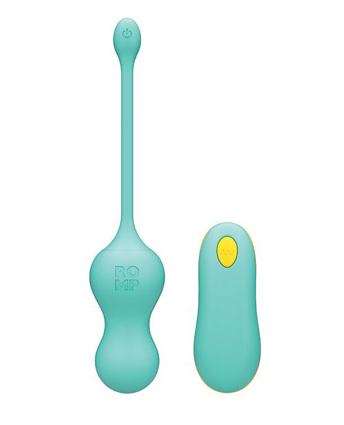 Romp Cello Remote Control G-spot Vibrating Egg - Blue - LUST Depot