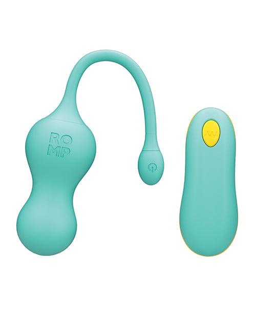 Romp Cello Remote Control G-spot Vibrating Egg - Blue - LUST Depot