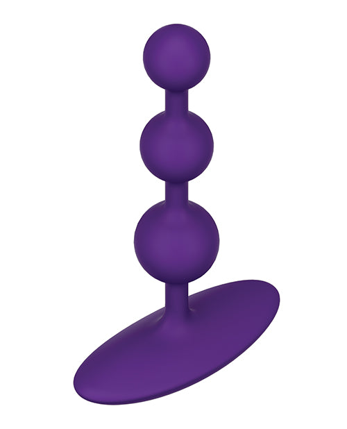 Romp Amp Flexible Anal Beads - Violet - LUST Depot