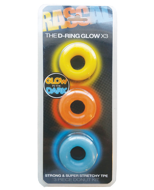 Rascal Toys The D-ring Glow X3 - LUST Depot