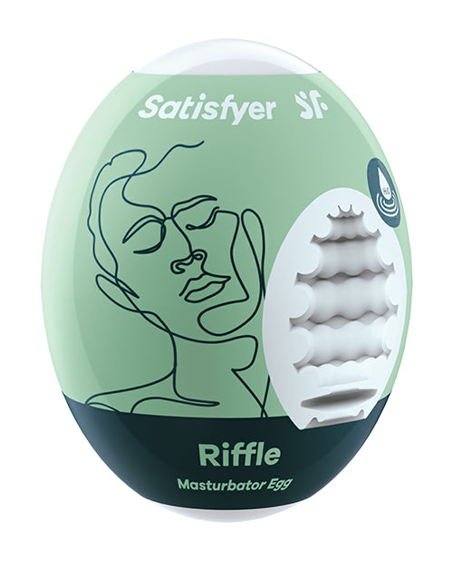 Satisfyer Masturbator Egg - Riffle - LUST Depot