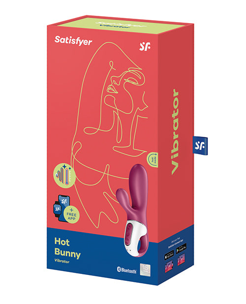 Satisfyer Hot Bunny - Berry - LUST Depot