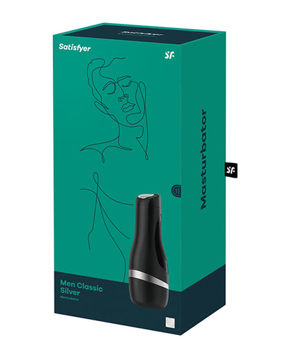 Satisfyer Men Classic - Black-silver - LUST Depot