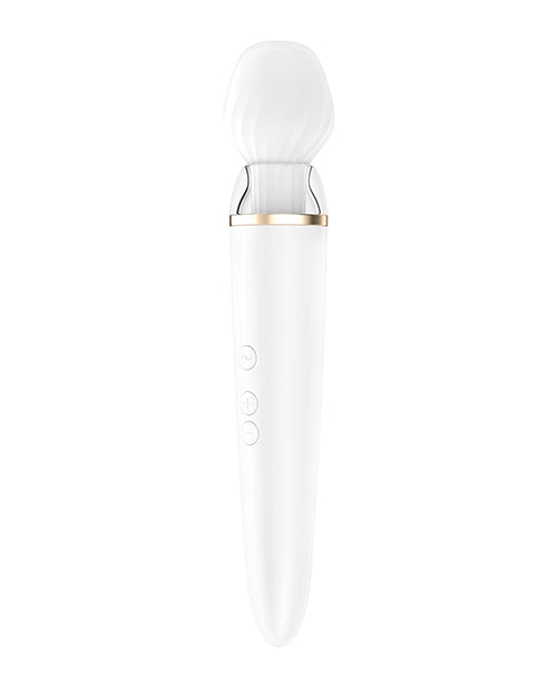 Satisfyer Double Wand-er - White - LUST Depot