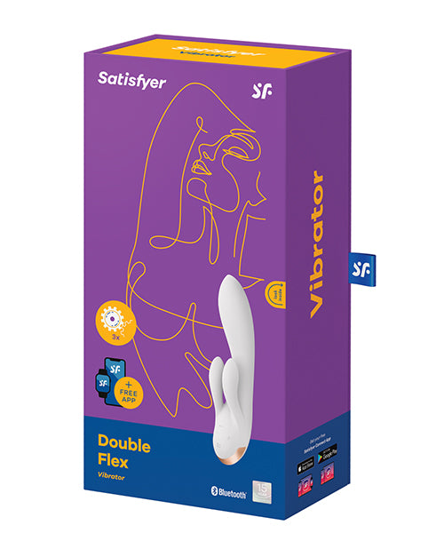 Satisfyer Double Flex - White - LUST Depot