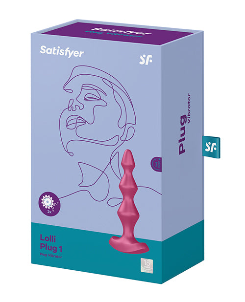 Satisfyer Lolli Plug 1 - Berry - LUST Depot