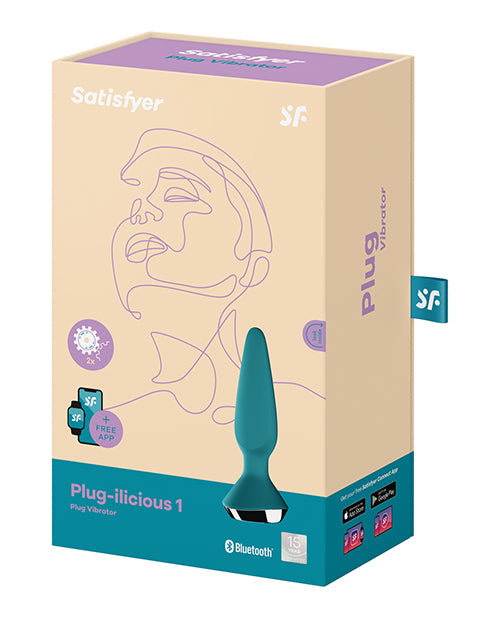 Satisfyer Plug-ilicious 1 - Petrol - LUST Depot