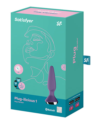 Satisfyer Plug-ilicious 1 - Purple - LUST Depot