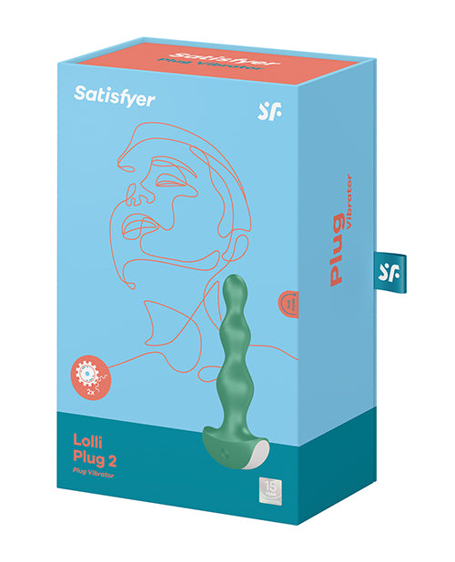 Satisfyer Lolli Plug 2 - Green - LUST Depot