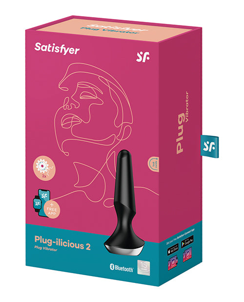 Satisfyer Plug-ilicious 2 - Black - LUST Depot