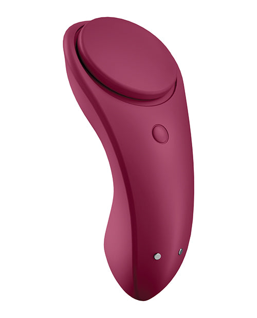 Satisfyer Sexy Secret Panty Vibrator - Red Wine - LUST Depot