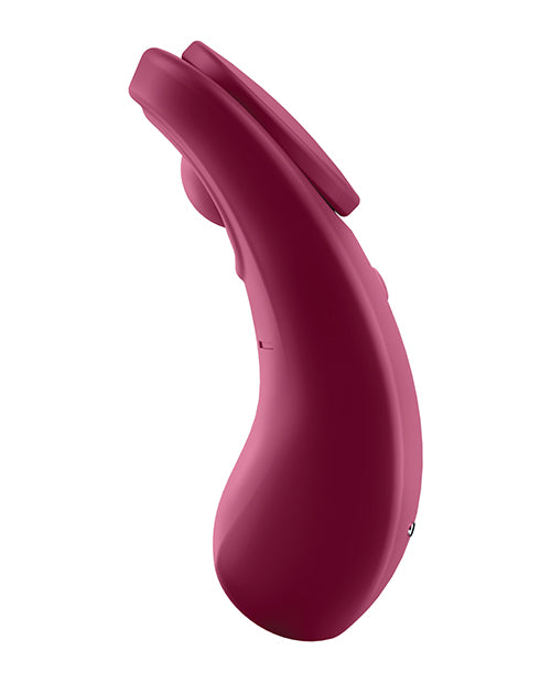 Satisfyer Sexy Secret Panty Vibrator - Red Wine - LUST Depot