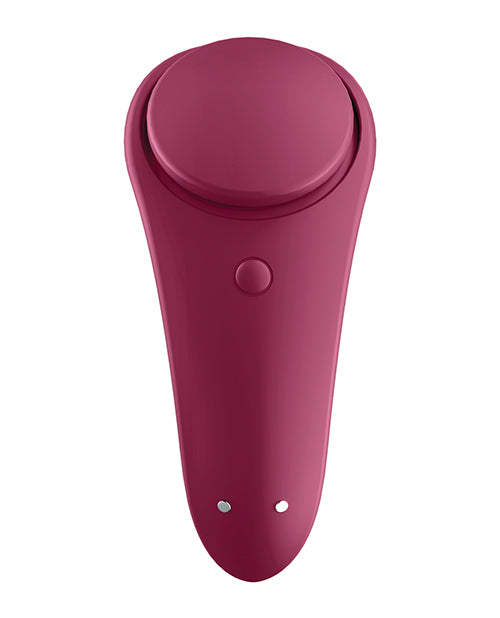 Satisfyer Sexy Secret Panty Vibrator - Red Wine - LUST Depot