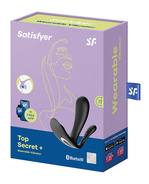 Satisfyer Top Secret Plus - Black - LUST Depot