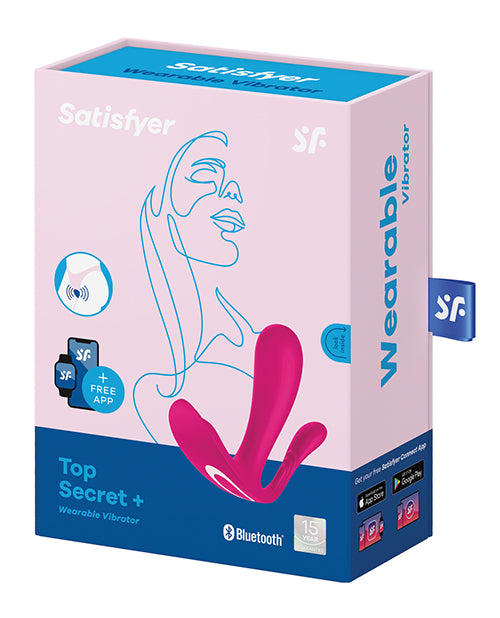 Satisfyer Top Secret Plus - Pink - LUST Depot