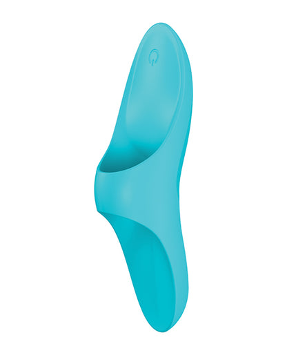 Satisfyer Teaser Finger Vibrator - Light Blue - LUST Depot