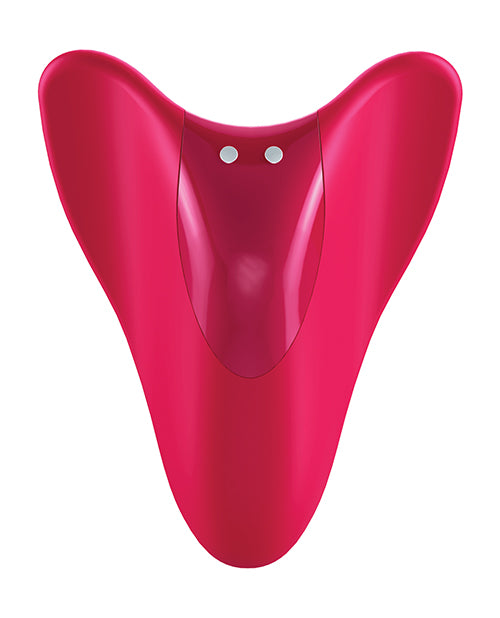 Satisfyer High Fly Finger Vibrator - Red - LUST Depot