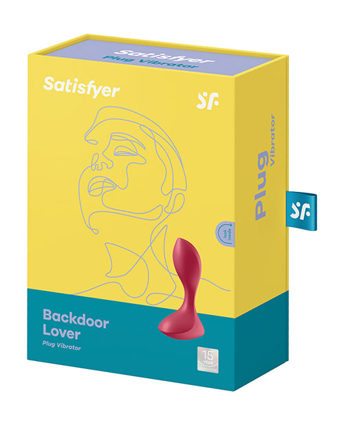 Satisfyer Backdoor Lover - Red - LUST Depot