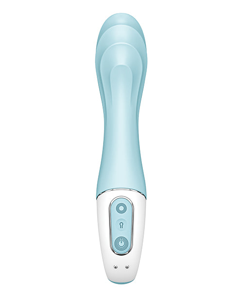 Satisfyer Air Pump Vibrator 5+ - Blue - LUST Depot