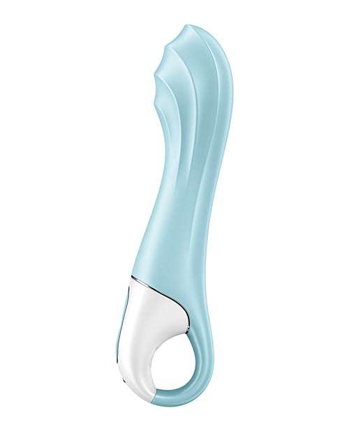 Satisfyer Air Pump Vibrator 5+ - Blue - LUST Depot