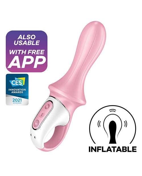 Satisfyer Air Pump Booty 5+ - Red - LUST Depot