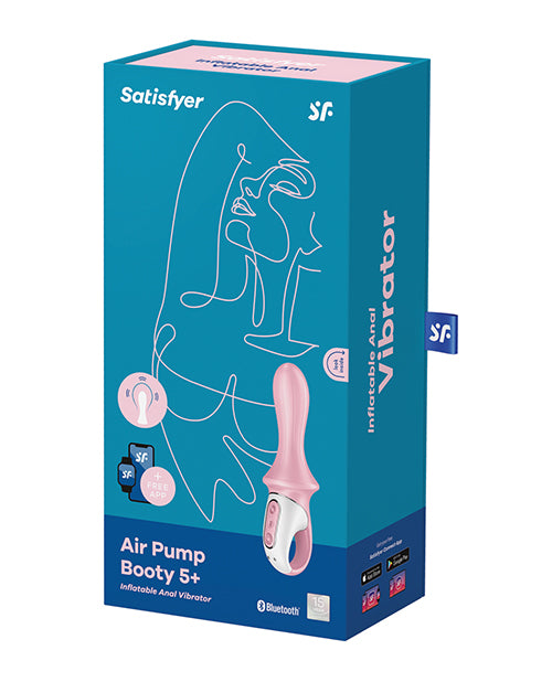 Satisfyer Air Pump Booty 5+ - Red - LUST Depot