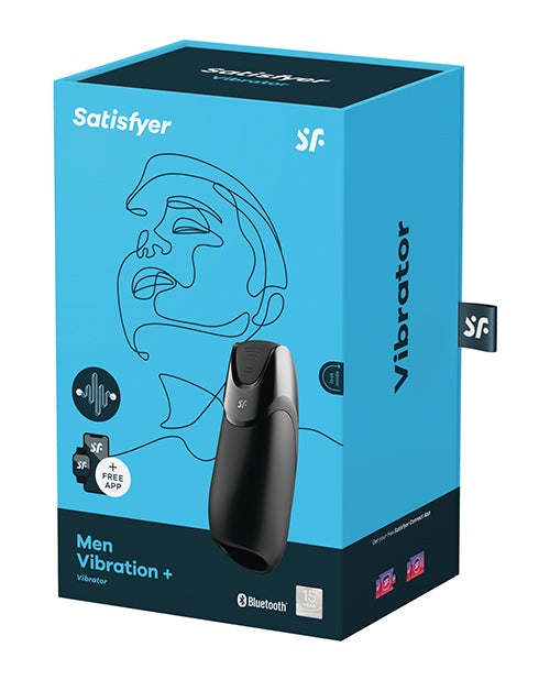 Satisfyer Men Vibration + - Black - LUST Depot