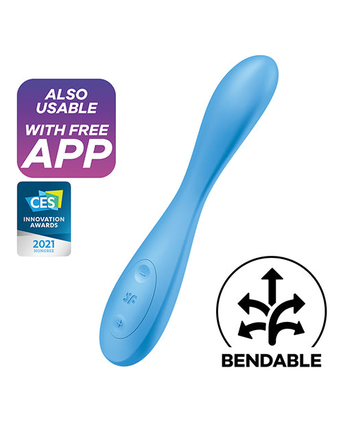 Satisfyer G Spot Flex 4+ - Blue - LUST Depot