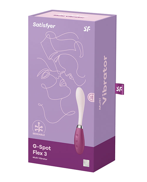 Satisfyer G Spot Flex 3 - Red - LUST Depot