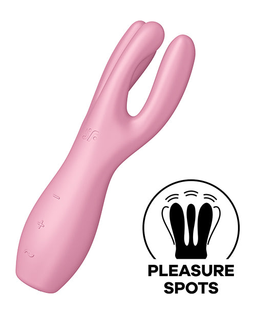 Satisfyer Threesome 3 - Pink - LUST Depot