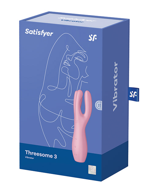 Satisfyer Threesome 3 - Pink - LUST Depot