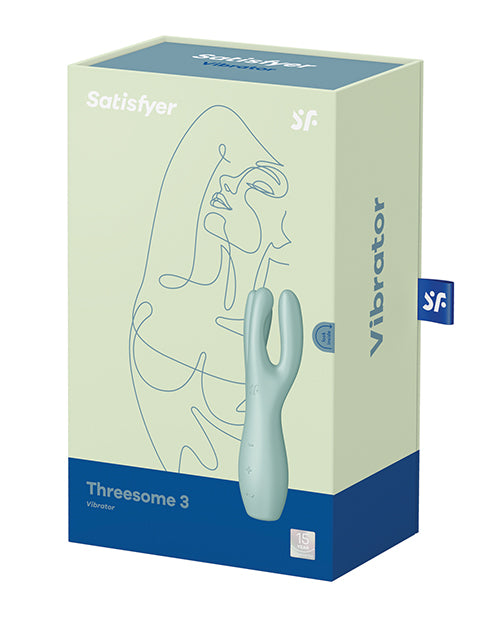 Satisfyer Threesome 3 - Mint - LUST Depot