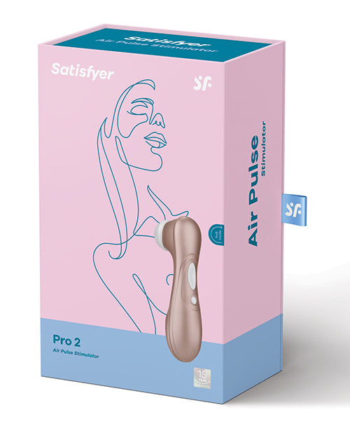 Satisfyer Pro 2 Vibration - Light Gold - LUST Depot