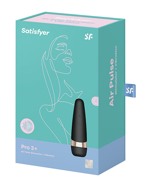 Satisfyer Pro 3 Vibration - Black Gold - LUST Depot