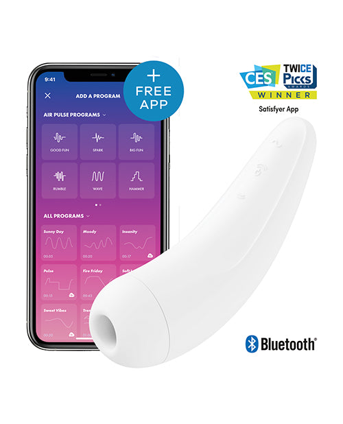 Satisfyer Curvy 2+ - White - LUST Depot