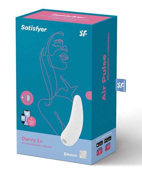 Satisfyer Curvy 2+ - White - LUST Depot