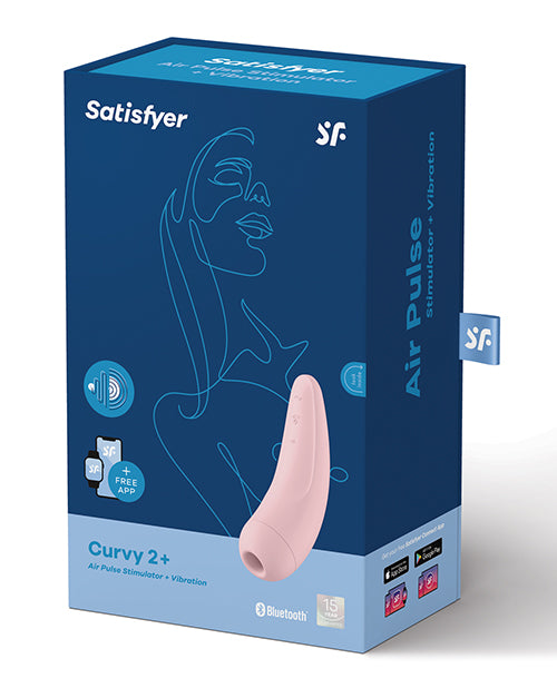 Satisfyer Curvy 2+ - Pink - LUST Depot