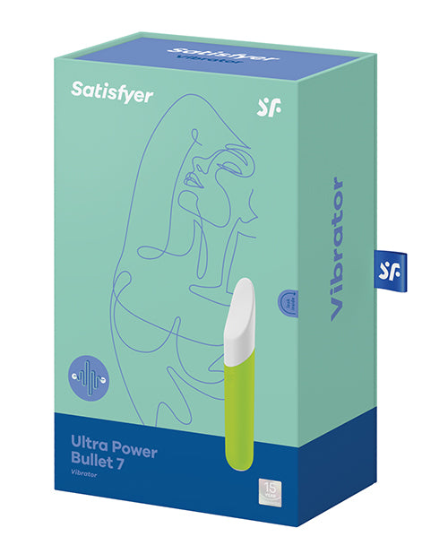 Satisfyer Ultra Power Bullet 7 - Green - LUST Depot