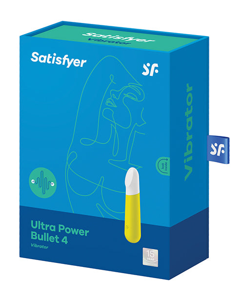 Satisfyer Ultra Power Bullet 4 - Yellow - LUST Depot