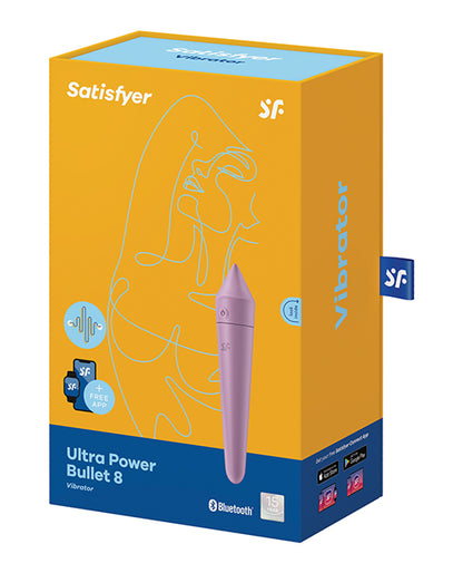 Satisfyer Ultra Power Bullet 8 - Lilac - LUST Depot