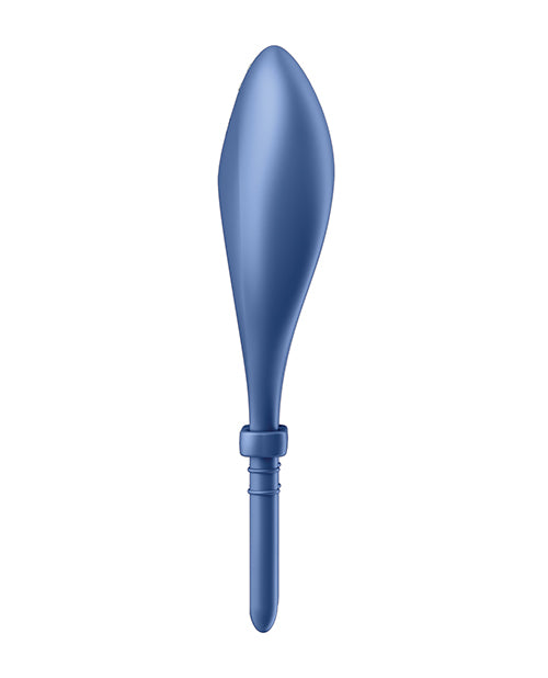 Satisfyer Bullseye Ring Vibrator - Blue - LUST Depot