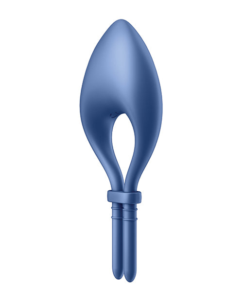 Satisfyer Bullseye Ring Vibrator - Blue - LUST Depot