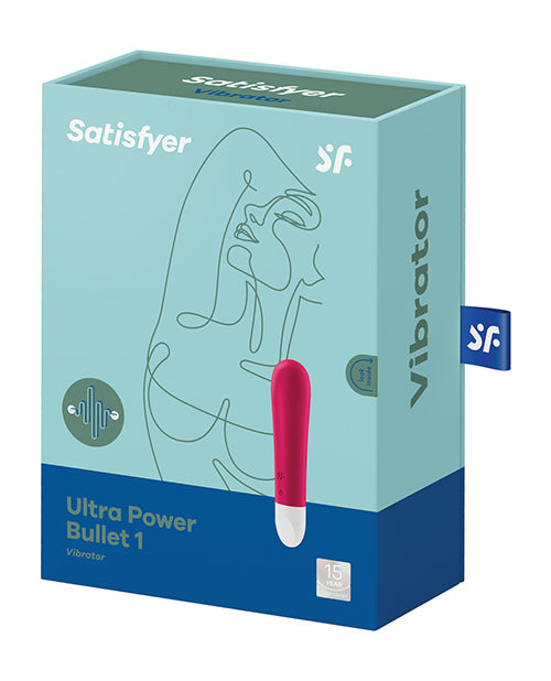 Satisfyer Ultra Power Bullet 1 - Red - LUST Depot