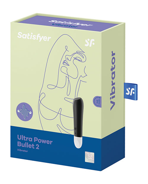 Satisfyer Ultra Power Bullet 2 - Black - LUST Depot