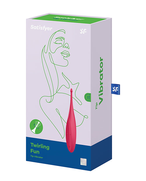 Satisfyer Twirling Fun - Poppy Red - LUST Depot