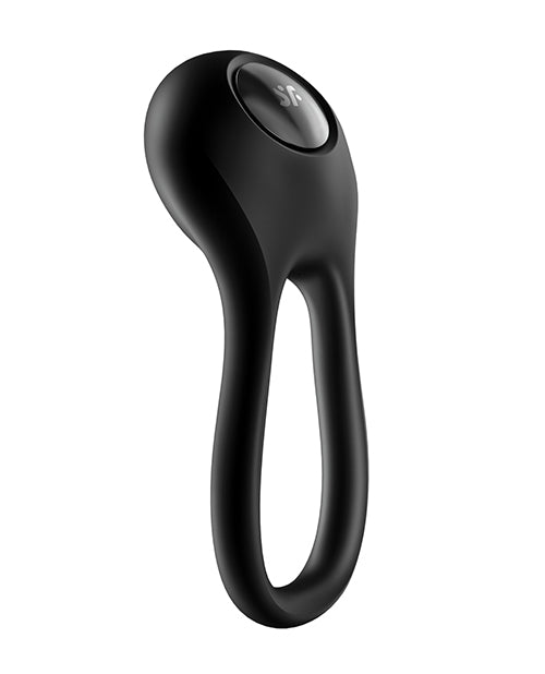 Satisfyer Majestic Duo Ring Vibrator - Black - LUST Depot