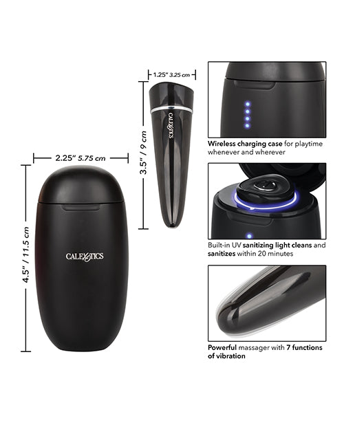 My Pod Vibrating Massager - Black - LUST Depot