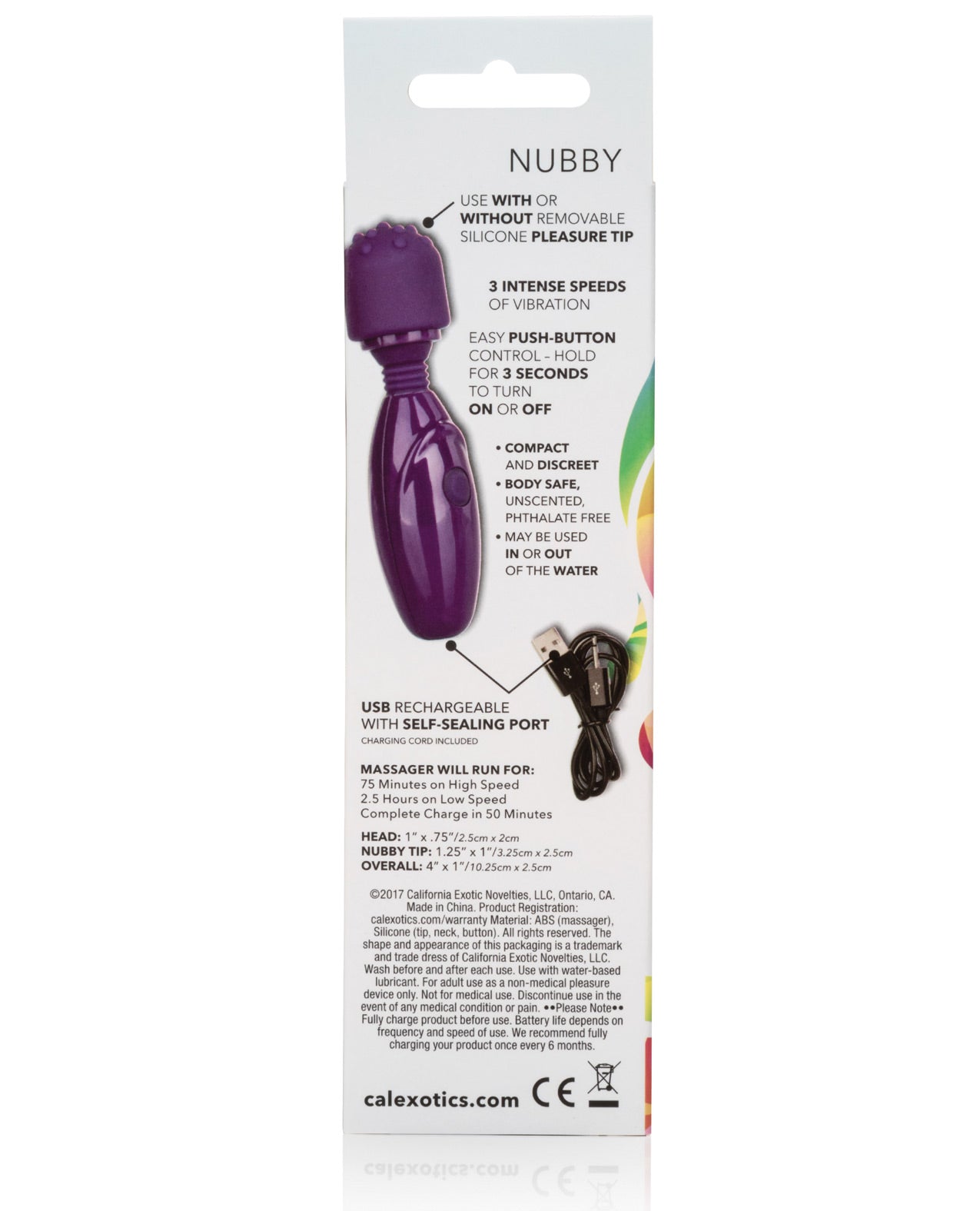 Tiny Teasers Nubby - Purple - LUST Depot