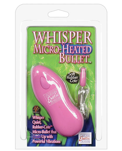 Whisper Micro Heated Bullet - Pink - LUST Depot