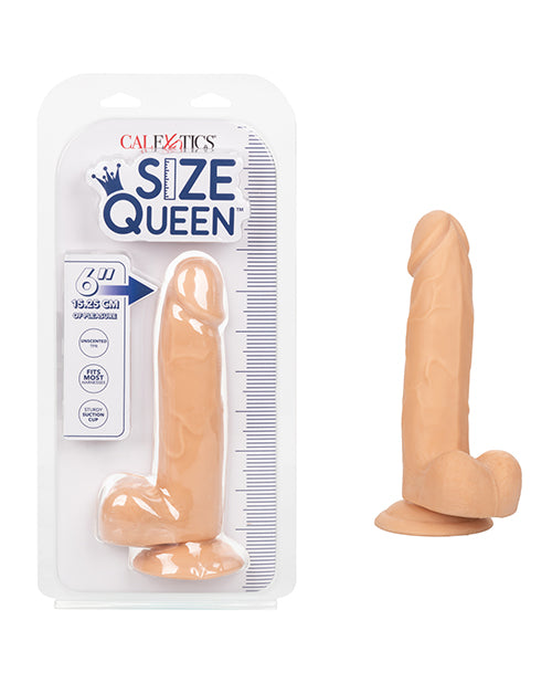 Size Queen 6" Dildo - Ivory - LUST Depot